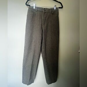 Lee Casuals Pants - Gray Checkered